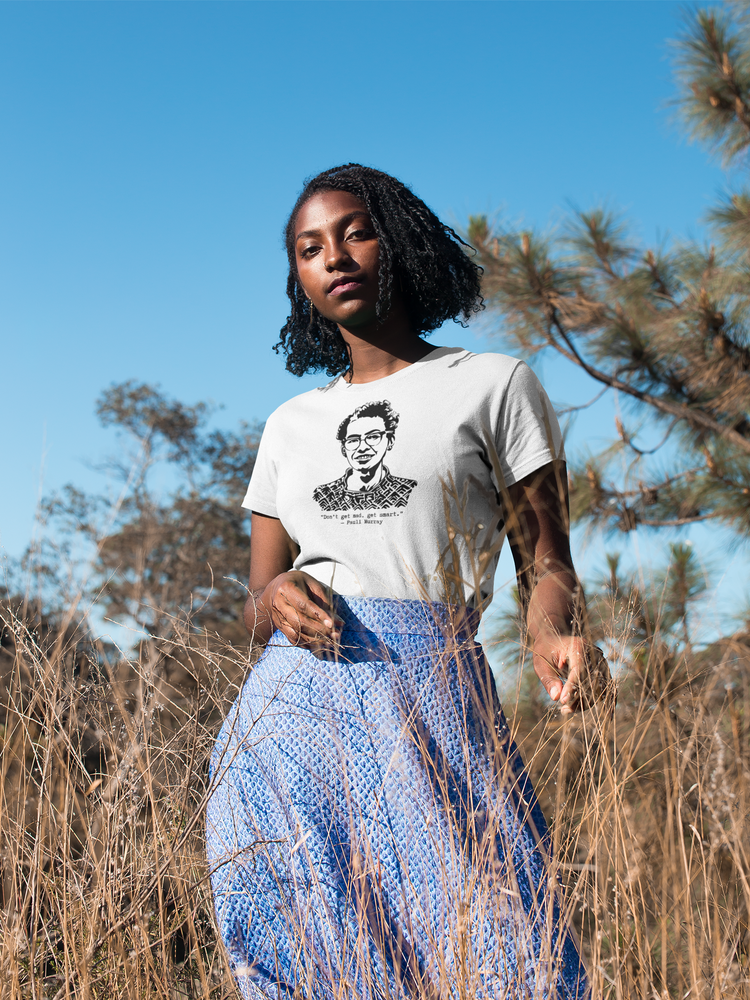 Pauli Murray "Don't Get Mad, Get Smart" Relaxed T-shirt