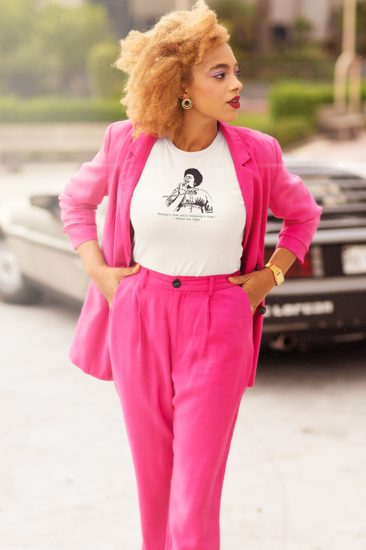 Fannie Lou Hamer “Nobody's Free” Relaxed t-shirt