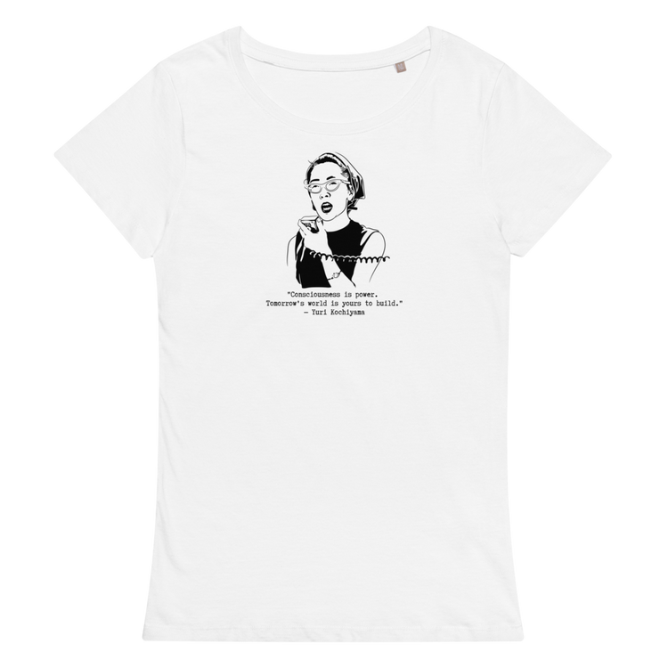Yuri Kochiyama "Consciousness is Power" Relaxed t-shirt