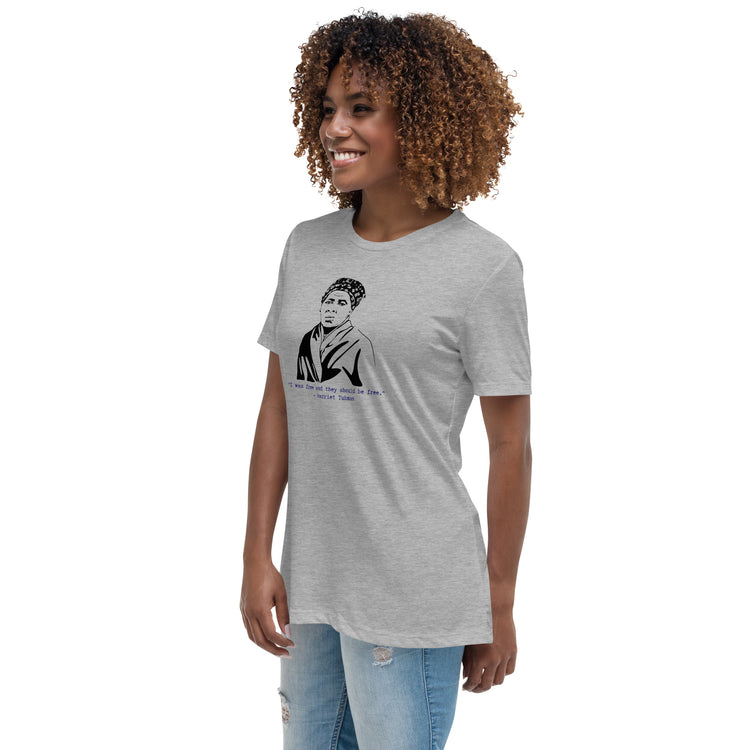 Harriet Tubman "They Should be Free" Relaxed t-shirt