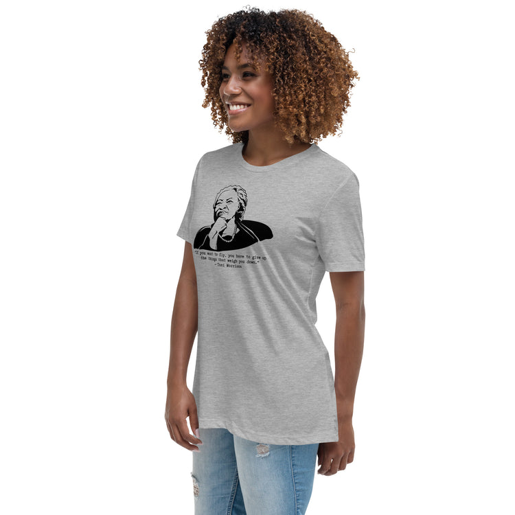 Toni Morrison "If You Want to Fly" Relaxed T-shirt