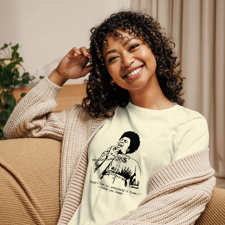 Fannie Lou Hamer “Nobody's Free” Relaxed t-shirt