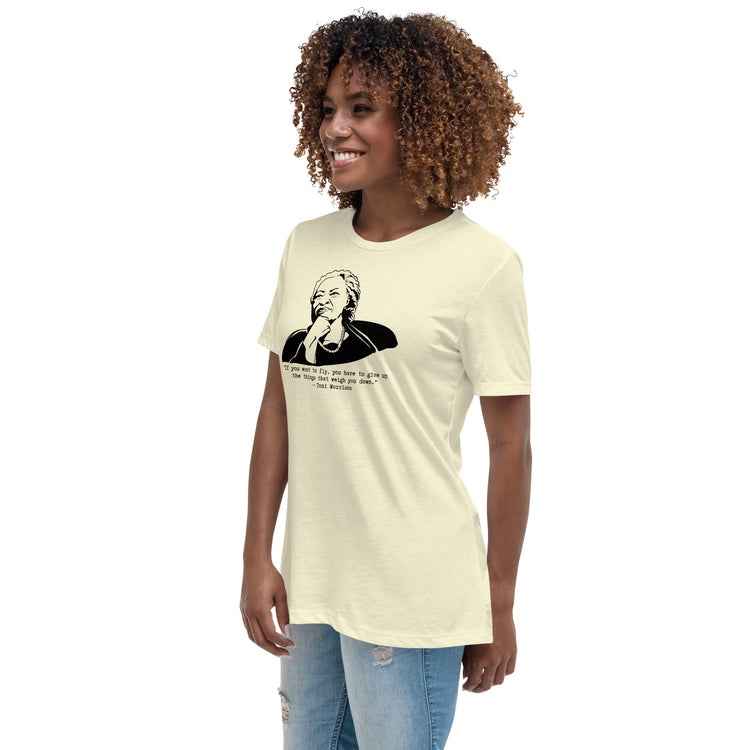 Toni Morrison "If You Want to Fly" Relaxed T-shirt