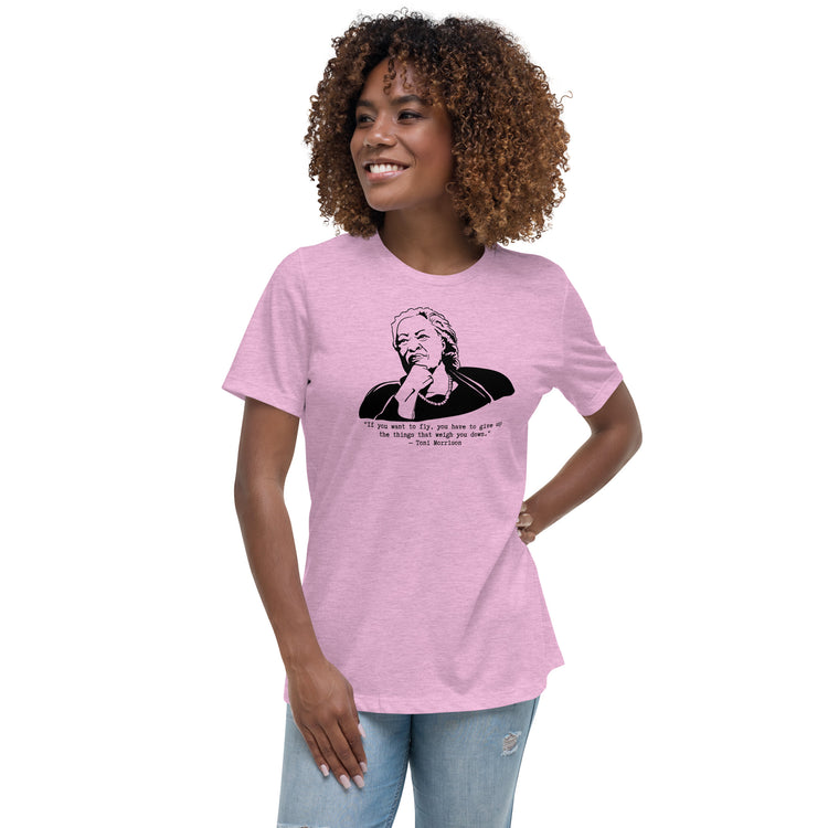 Toni Morrison "If You Want to Fly" Relaxed T-shirt