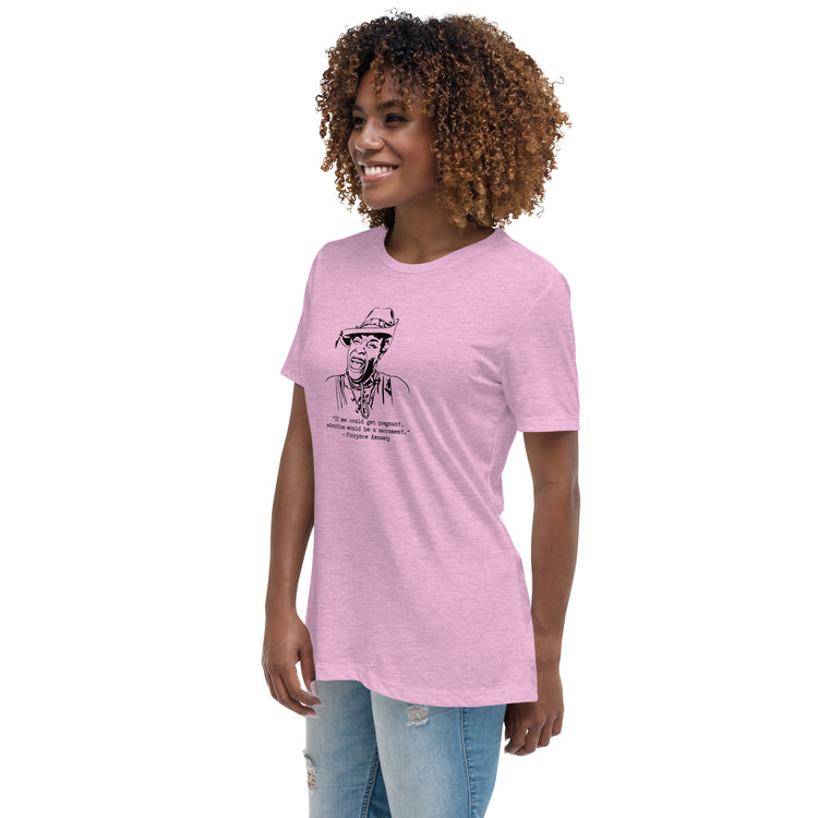 Florynce Kennedy "If Men Could Get Pregnant" Relaxed t-shirt