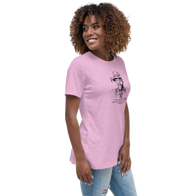 Florynce Kennedy "If Men Could Get Pregnant" Relaxed t-shirt