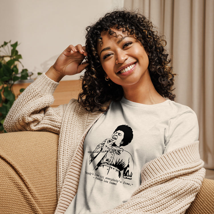 Fannie Lou Hamer “Nobody's Free” Relaxed t-shirt