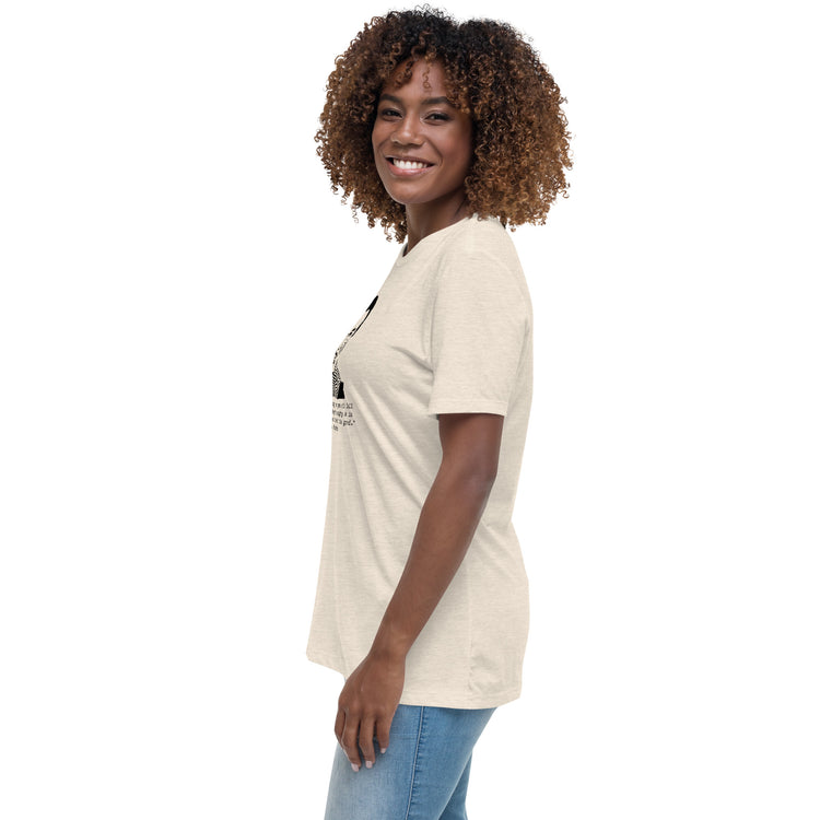 Rosa Parks "Stand for something or you will fall for anything" relaxed t-shirt