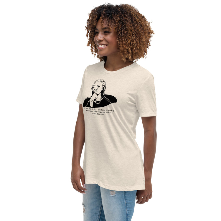 Toni Morrison "If You Want to Fly" Relaxed T-shirt