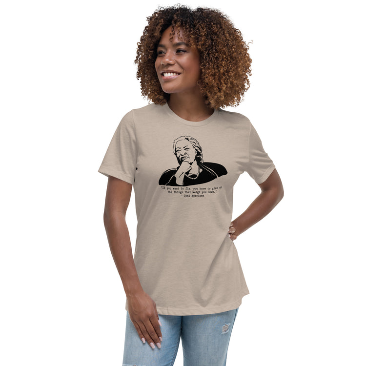 Toni Morrison "If You Want to Fly" Relaxed T-shirt