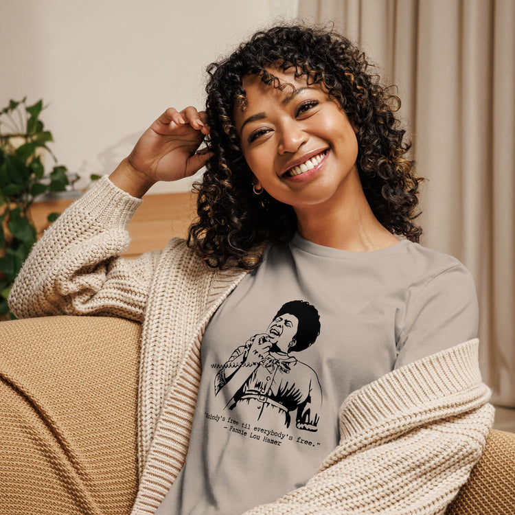 Fannie Lou Hamer “Nobody's Free” Relaxed t-shirt