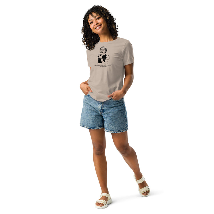 Yuri Kochiyama "Consciousness is Power" Relaxed t-shirt