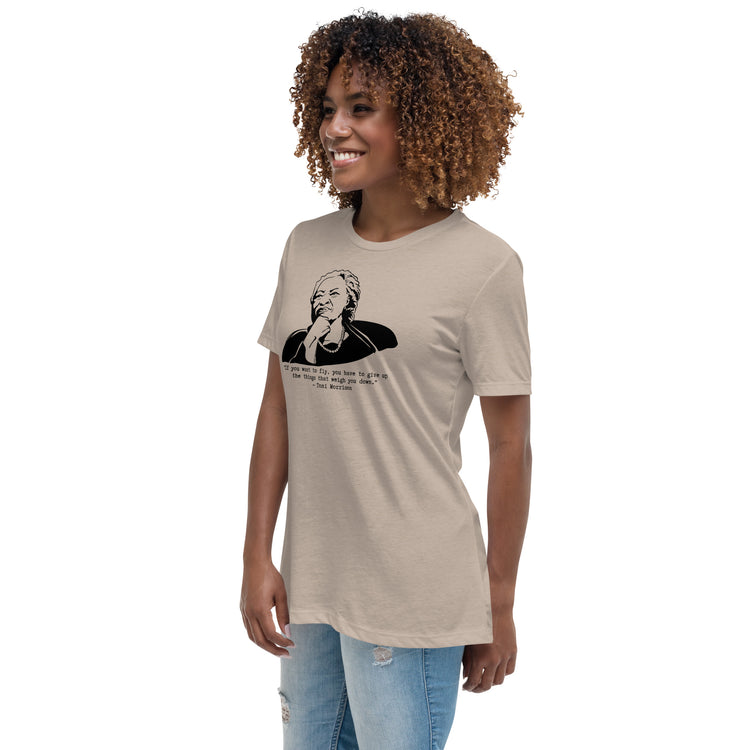 Toni Morrison "If You Want to Fly" Relaxed T-shirt