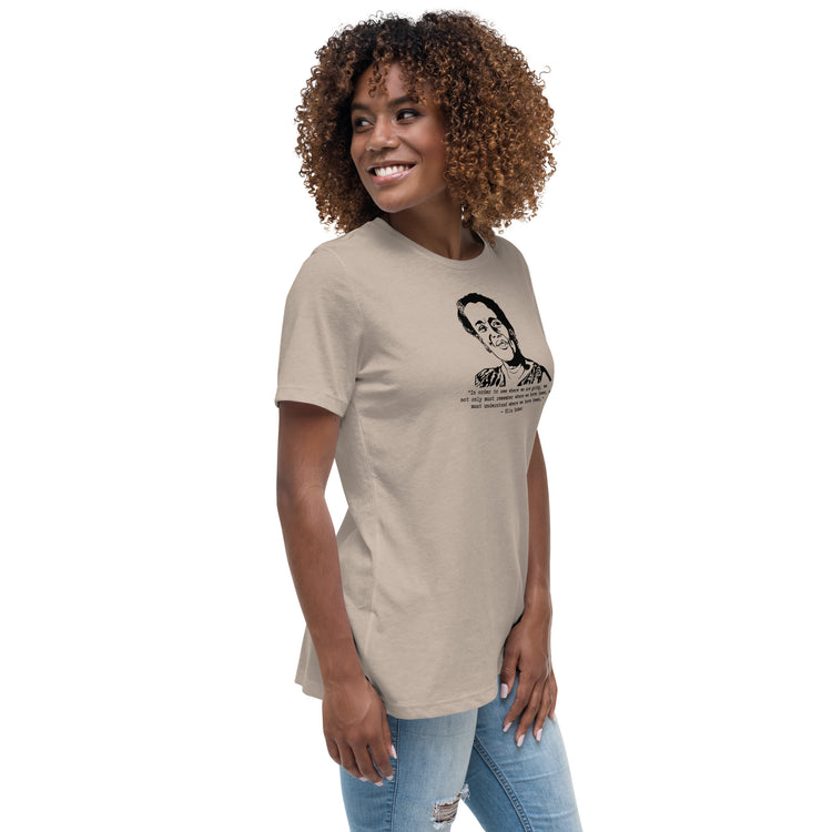 Ella Baker "In Order to See" women's basic Relaxed fit t-shirt