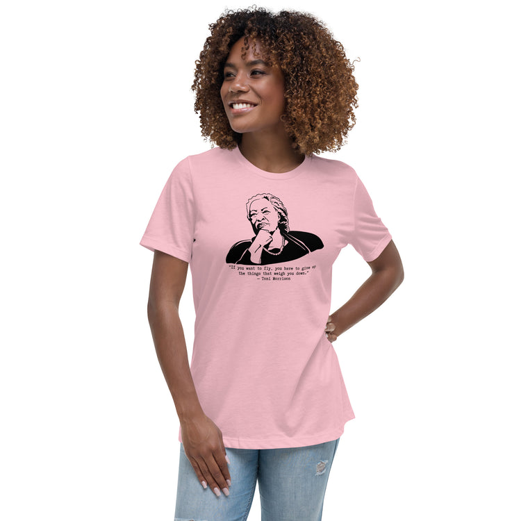 Toni Morrison "If You Want to Fly" Relaxed T-shirt