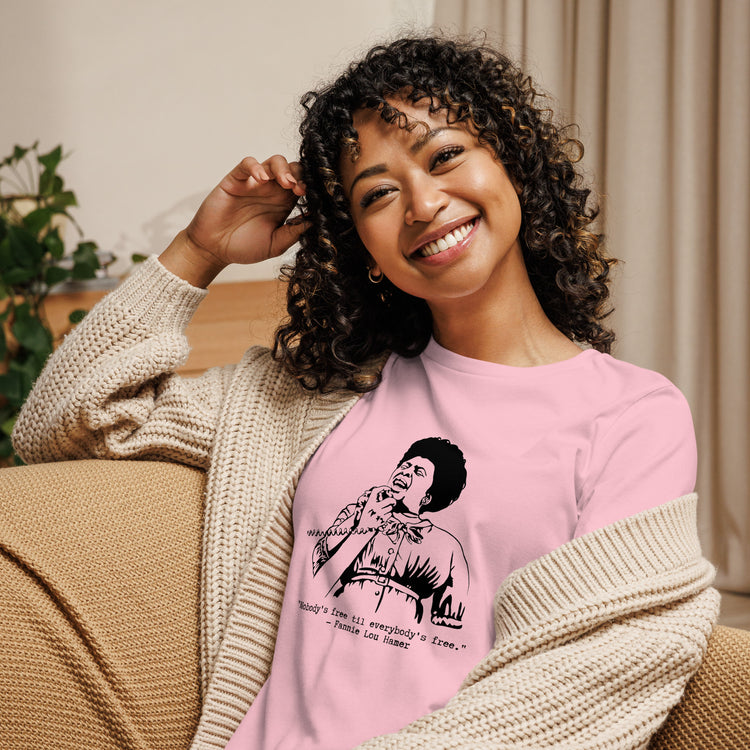Fannie Lou Hamer “Nobody's Free” Relaxed t-shirt