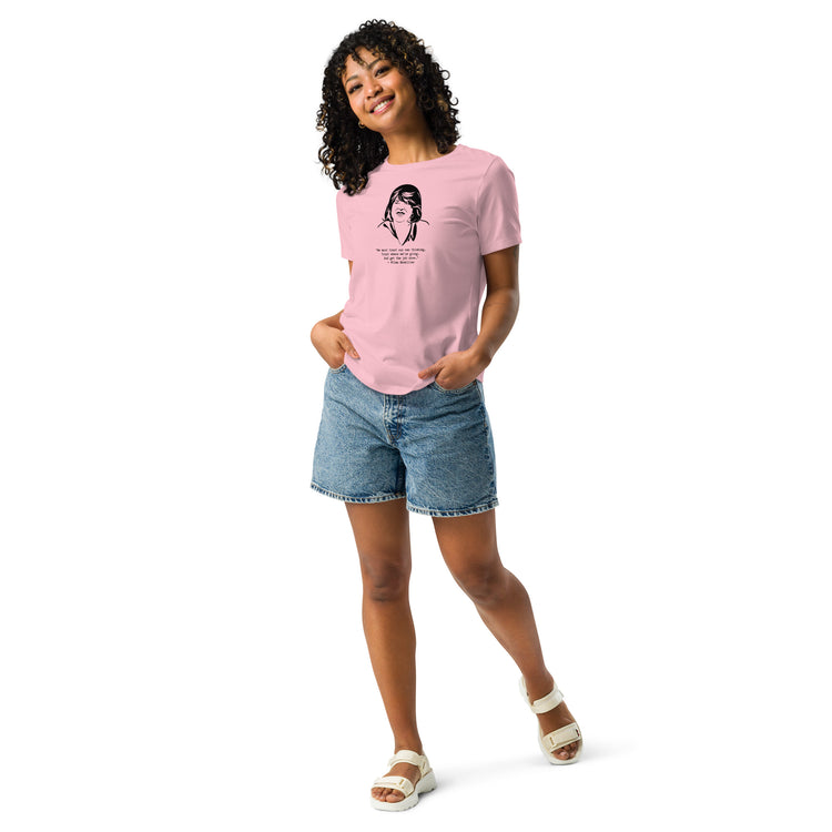 Wilma Mankiller "We must trust our own thinking" Relaxed T-shirt
