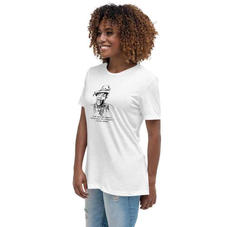 Florynce Kennedy "If Men Could Get Pregnant" Relaxed t-shirt