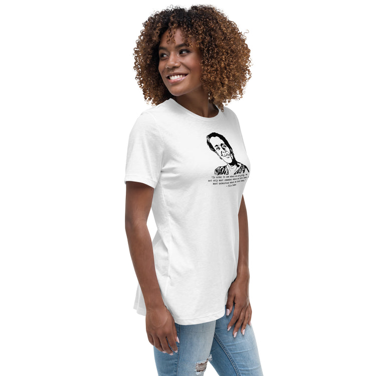 Ella Baker "In Order to See" women's basic Relaxed fit t-shirt