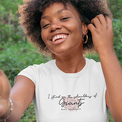Black Woman Empowerment T-Shirt - Honor The Foremothers White / L