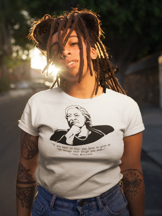 Toni Morrison "If You Want to Fly" Relaxed T-shirt