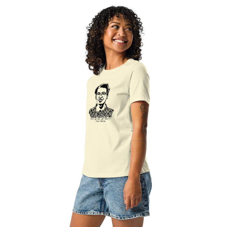 Pauli Murray "Don't Get Mad, Get Smart" Relaxed T-shirt