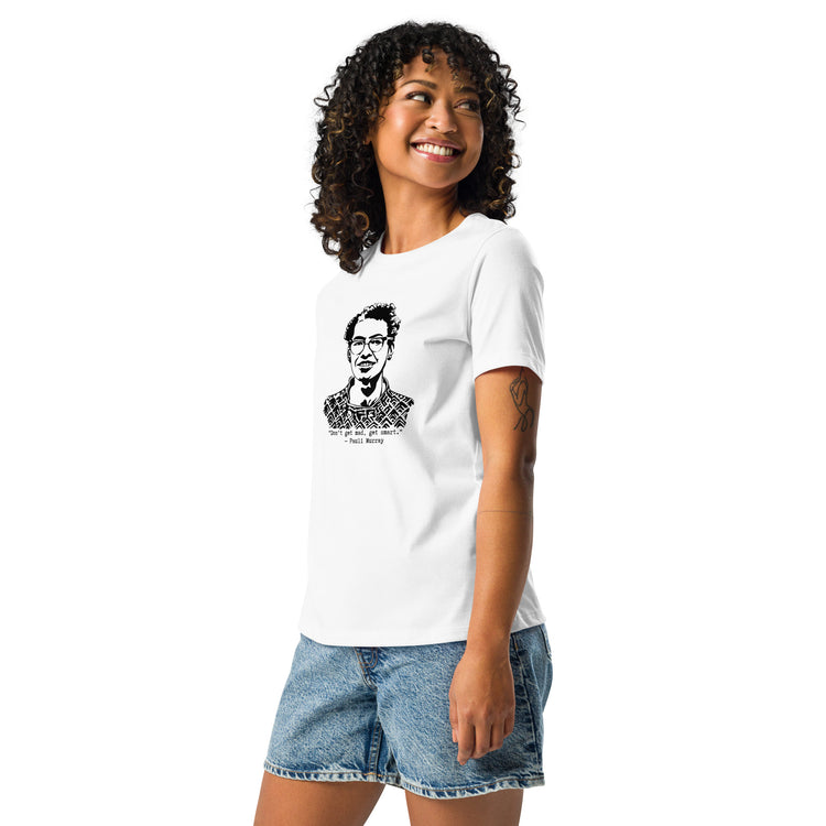 Pauli Murray "Don't Get Mad, Get Smart" Relaxed T-shirt