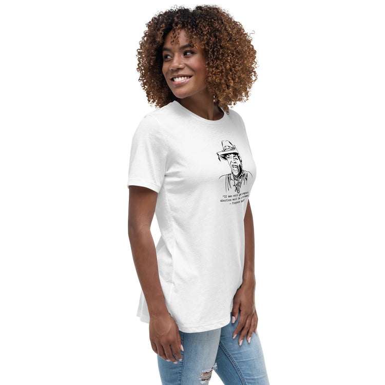 Florynce Kennedy "If Men Could Get Pregnant" Relaxed t-shirt