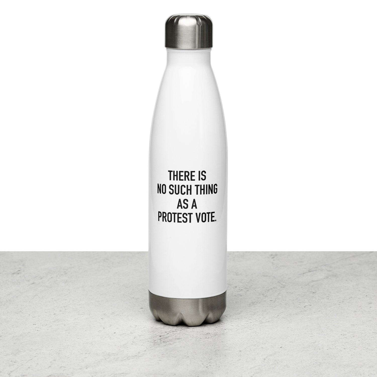 Your Vote Matters Stainless Steel Emancipation Abolition Enfranchisement Statement Water Bottle 