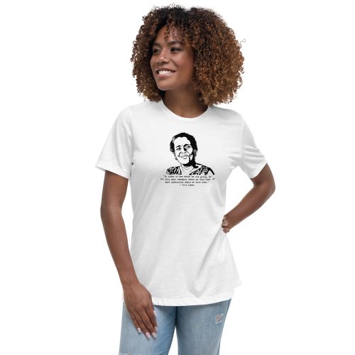 Ella Baker "In Order to See" women's basic Relaxed fit t-shirt